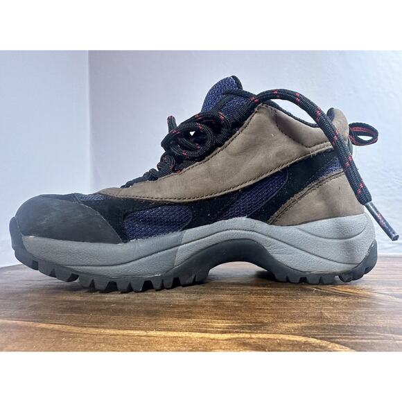 Great Vtg Women's VASQUE Ankle Hiking Trail Boots Size 8 Brown Leather VST - Picture 7 of 9